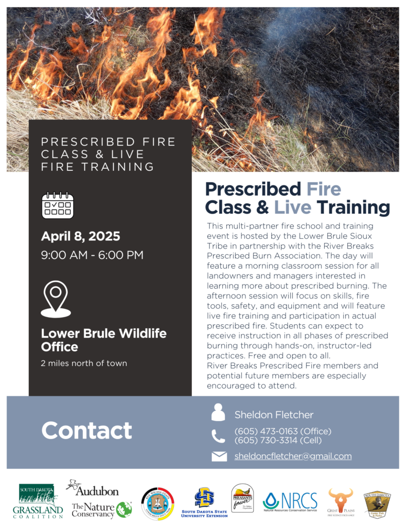 Fire Lessons By Prof Prescribed Fire Class and Live Training | Great Plains Fire Science ...